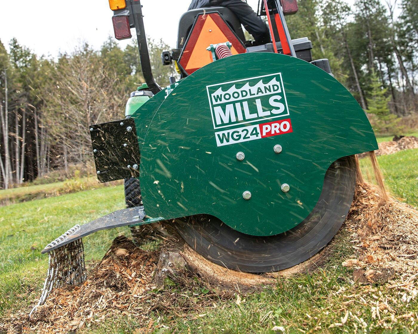 WG24 PRO PTO Stump Grinder - Woodland Mills