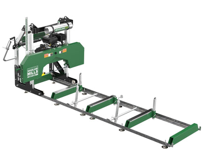 HM130MAX® Portable Sawmill Ground Mounted -  Woodland Mills