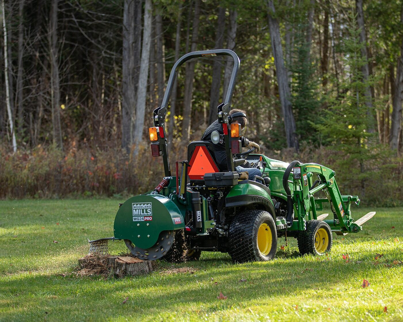 WG24 PRO PTO Stump Grinder - Woodland Mills