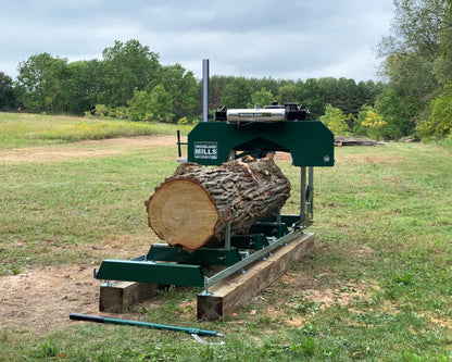 HM130MAX® Portable Sawmill Ground Mounted -  Woodland Mills