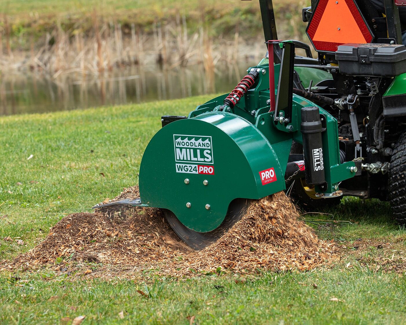 WG24 PRO PTO Stump Grinder - Woodland Mills